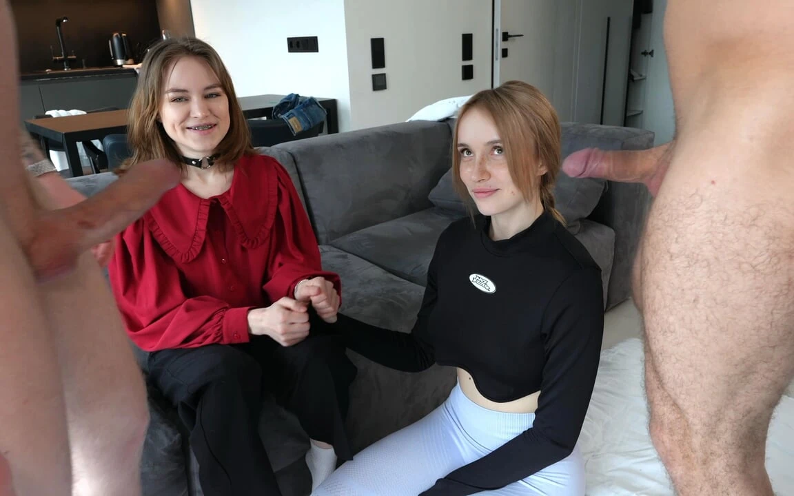 Gagging Blowjob – Her Throat Overflows with Cum and Saliva
